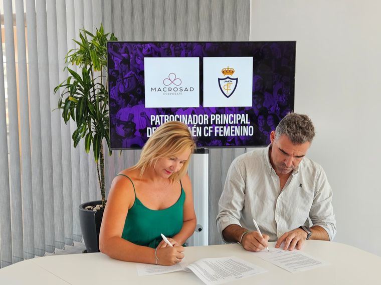 Macrosad será patrocinador principal del Real Jaén CF Femenino en un acuerdo con alto impacto social.