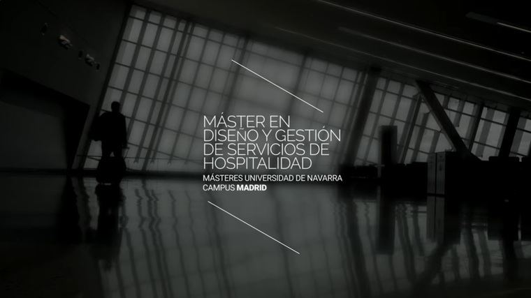 La Universidad de Navarra propone el Máster en Diseño y Gestión de Servicios de Hospitalidad.