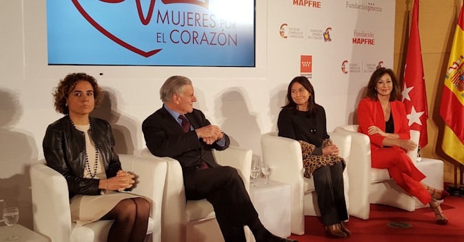 Ana Rosa Quintana, Mónica Naranjo y Ruth Beitia, “Mujeres por el Corazón” de Madrid