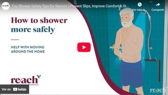 Consejos prácticos para el cuidado de personas mayores: cómo evitar resbalones y prevenir caídas en la ducha