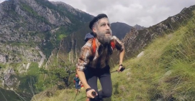 Visto en la red. Un mayor arrasa en una carrera de montaña... ¿o no?