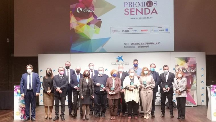 Premiados de la XII edición de los Premios del Grupo Senda.