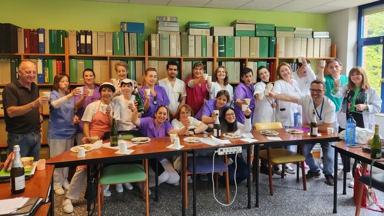 Celebración del 23 aniversario del centro de atención a personas mayores y /o dependientes Tercera Actividad de Aguilar de Campoo.