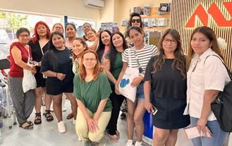 Alumnos de ASISPA realizan una visita formativa a Mundo Dependencia para mejorar la atención sociosanitaria