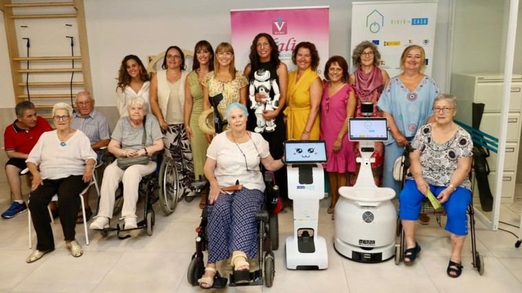La residencia malagueña Vitalia Teatinos acoge el proyecto tecnológico Vivir en Casa.