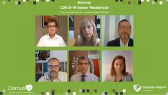 DomusVi repasa los tres meses de pandemia en la jornada virtual “Tras la experiencia… una mirada al futuro”